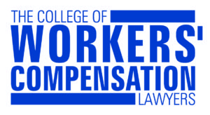 the college of workers' compensation lawyers logo